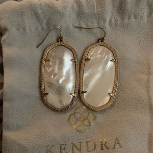 Mother of pearl Kendra scott Danielle earrings